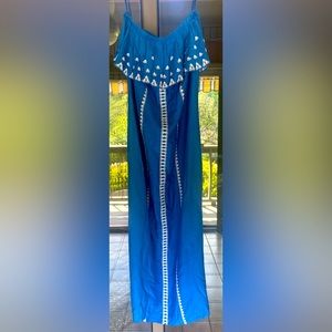 Very comfy vineyard vines long strapless dress